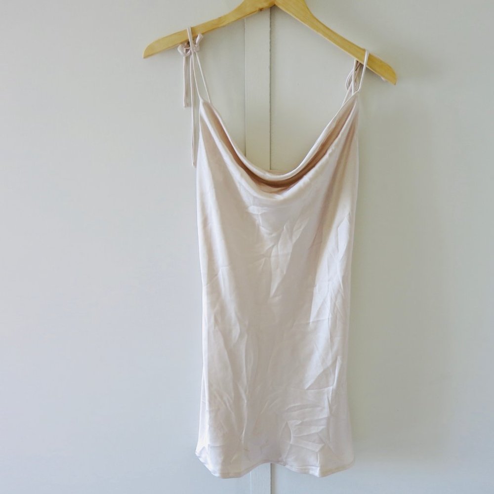 STARLOW SILK SLIP DRESS